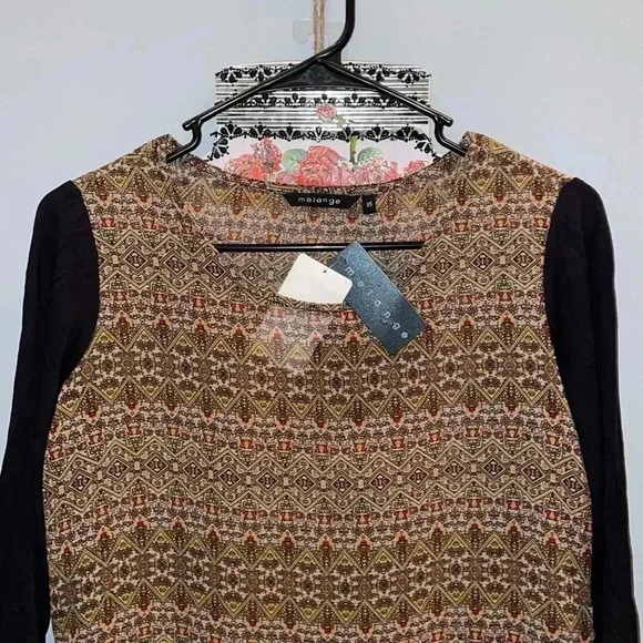 Melange Tan Dress - Picture 2 of 5